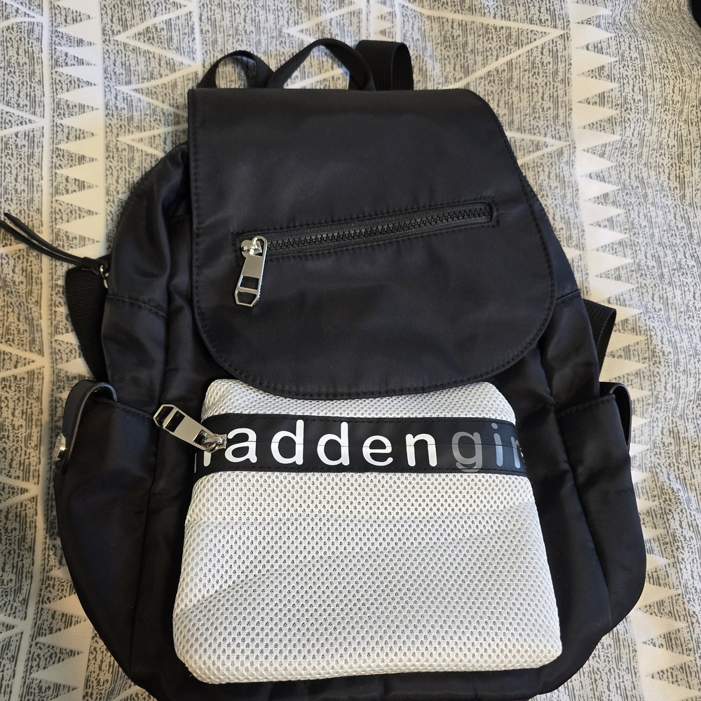 Black and White Backpack